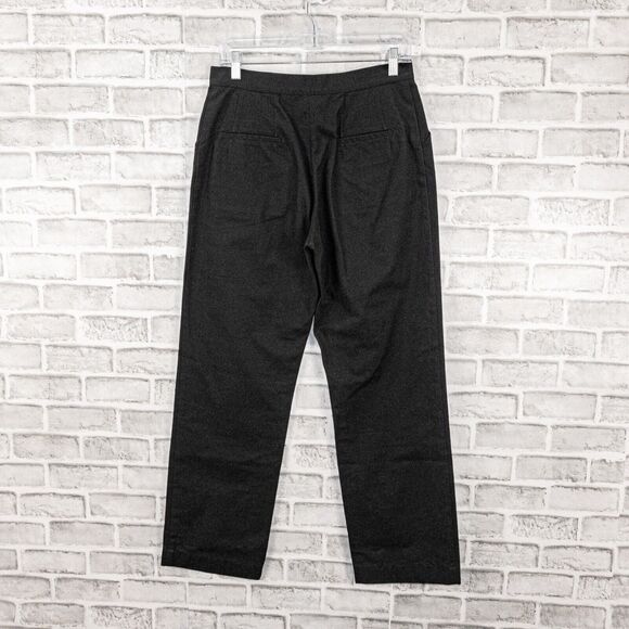vtg Yohji Yamamoto Relaxed leg Chino Pants in Black Cotton sz M made in France - Picture 2 of 8
